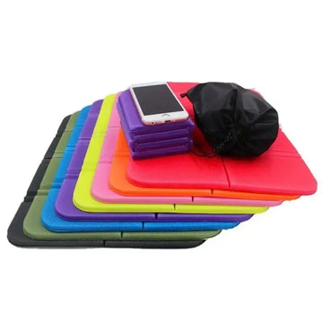 6 Colors Foam XPE Folding Cushion Beach Camping Portable Moisture Proof Mats Outdoor Portable Waterproof Small Picnic Pad